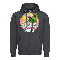 Smoke sunshine is on my mind Zipper Hoodie - texasbilliewilder