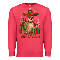 Cardinal Chihuahua feliz navidad Premium Sweatshirt - JahusDesignShop