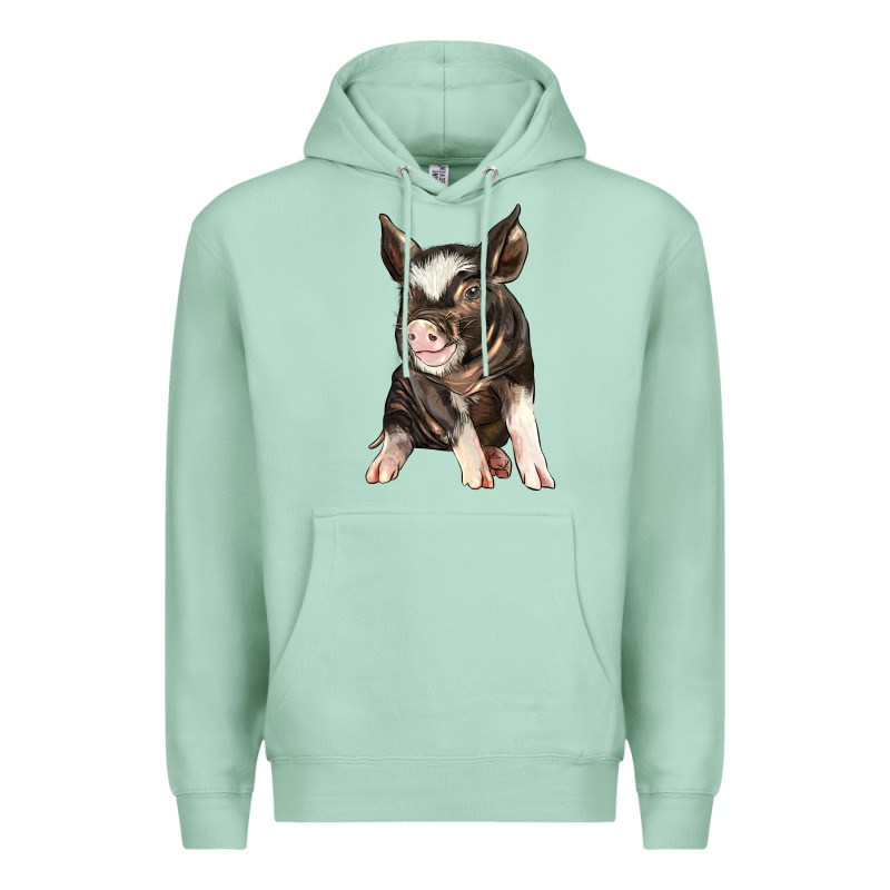 Baby Berkshire Pig Premium Hoodie by LillyAllenDesigns | Teevron