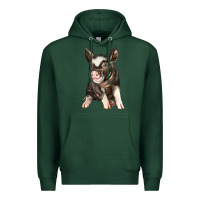 Sports Green baby berkshire pig Premium Hoodie - LillyAllenDesigns