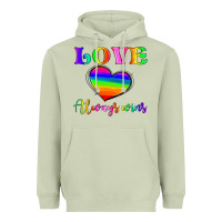 Matcha love always wins Heavyweight Hoodie - HRA Design Shop