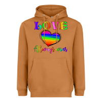Meerkat love always wins Heavyweight Hoodie - HRA Design Shop