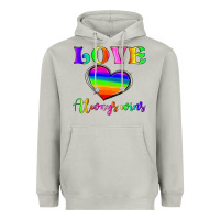 Moon Dust love always wins Heavyweight Hoodie - HRA Design Shop