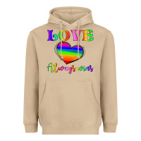 Mushroom love always wins Heavyweight Hoodie - HRA Design Shop