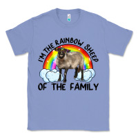 Colony Blue i'm the rainbow sheep of the family suffolk sheep black face sheep Classic Tee - RanaPortraitStore