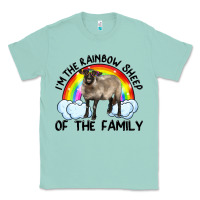 Seafoam i'm the rainbow sheep of the family suffolk sheep black face sheep Classic Tee - RanaPortraitStore