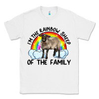 White i'm the rainbow sheep of the family suffolk sheep black face sheep Classic Tee - RanaPortraitStore