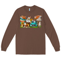 Chestnut farm truck coffee cups Long Sleeve Tee - texasbilliewilder