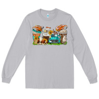 Moon Dust farm truck coffee cups Long Sleeve Tee - texasbilliewilder