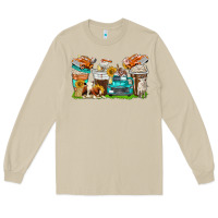 Mushroom farm truck coffee cups Long Sleeve Tee - texasbilliewilder