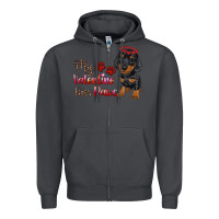 Smoke my valentine has paws Zipper Hoodie - RanaPortraitStore