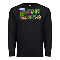 Black witches brew Premium Sweatshirt - AdoDesignShop