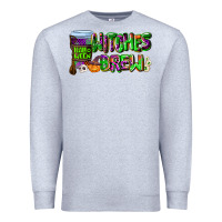 Heather Grey witches brew Premium Sweatshirt - AdoDesignShop