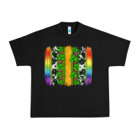 Black st patricks day rainbow brushstroke Urban Heavy Tee - Artiststas