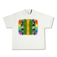 Pistachio st patricks day rainbow brushstroke Urban Heavy Tee - Artiststas