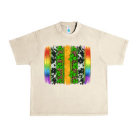 Sandshell st patricks day rainbow brushstroke Urban Heavy Tee - Artiststas