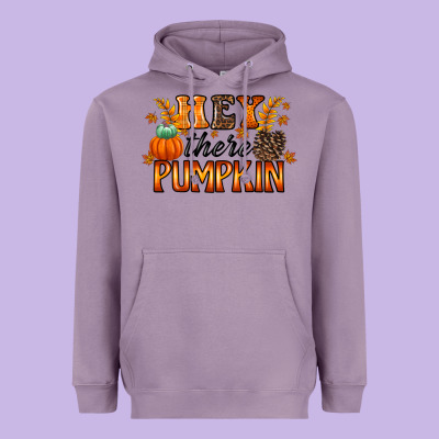 Hey There Pumpkin Heavyweight Hoodie Designed By Racoondesign