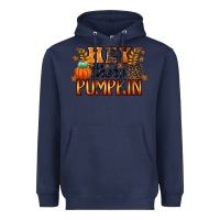 Navy hey there pumpkin Heavyweight Hoodie - RacoonDesign