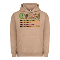 Pigment Burro retro blessed redeemed quotes Urban Hoodie - MaliasSmallBusiness