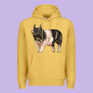 Hampshire Pig Premium Hoodie Designed By Lillyallendesigns
