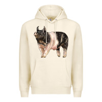 Tofu hampshire pig Premium Hoodie - LillyAllenDesigns