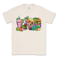 Natural tropical coffee cups Classic Tee - Zillion Design Studio