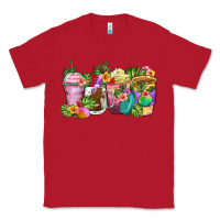 Red tropical coffee cups Classic Tee - Zillion Design Studio