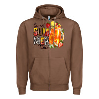 Chestnut sweet summer time Zipper Hoodie - texasbilliewilder