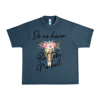 Midnight Navy Do No Harm But Take No Bull Urban Heavy Tee - Bettercallsaul