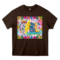 Chocolate Brown hot girl summer Heavy Core Tee - CowhideDigitalArt