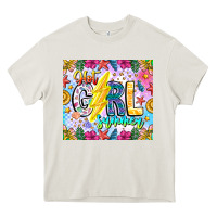 Cream hot girl summer Heavy Core Tee - CowhideDigitalArt