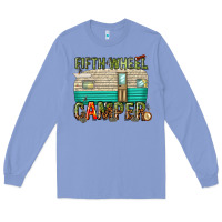 Colony Blue fifth wheel camper Long Sleeve Tee - texasbilliewilder