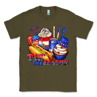 Army Green tis the season billie wilder Classic Tee - texasbilliewilder