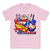 Bubblegum Pink tis the season billie wilder Classic Tee - texasbilliewilder