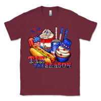 Burgundy tis the season billie wilder Classic Tee - texasbilliewilder