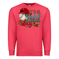 Cardinal it's a baseball kinda day Premium Sweatshirt - BundleAndBundleShop