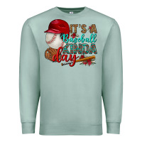 Seafoam it's a baseball kinda day Premium Sweatshirt - BundleAndBundleShop