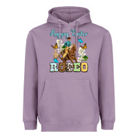 Lavender Happy Easter rodeo Heavyweight Hoodie - OliviaCreatesArt