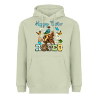 Matcha Happy Easter rodeo Heavyweight Hoodie - OliviaCreatesArt