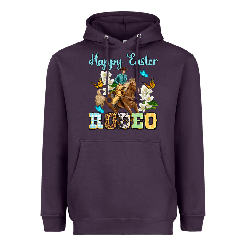 Happy Easter Rodeo Heavyweight Hoodie by OliviaCreatesArt | Teevron