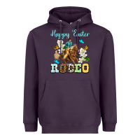 Plum Happy Easter rodeo Heavyweight Hoodie - OliviaCreatesArt