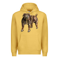 Antique Gold Duroc Pig Premium Hoodie - LillyAllenDesigns
