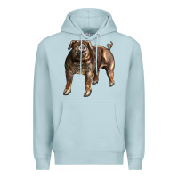 Blue Mist Duroc Pig Premium Hoodie - LillyAllenDesigns
