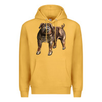 Mustard Duroc Pig Premium Hoodie - LillyAllenDesigns