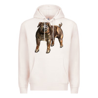 Pale Pink Duroc Pig Premium Hoodie - LillyAllenDesigns