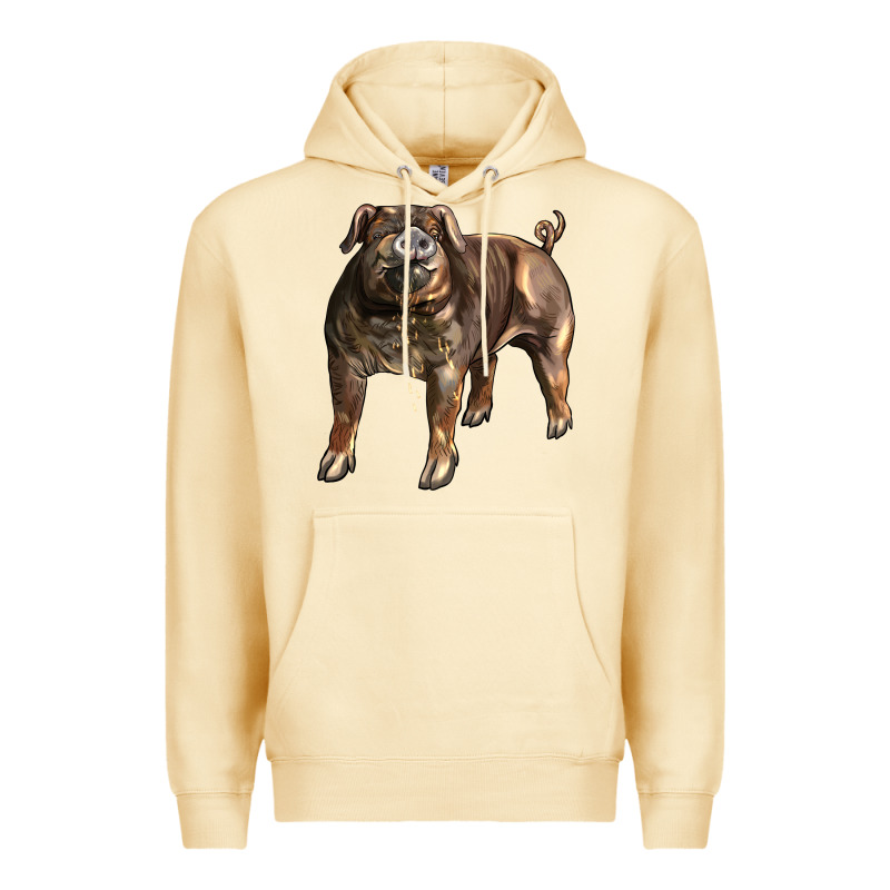 Duroc Pig Premium Hoodie by LillyAllenDesigns | Teevron