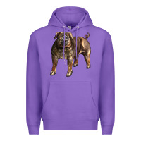 Purple Duroc Pig Premium Hoodie - LillyAllenDesigns