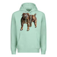 Seafoam Duroc Pig Premium Hoodie - LillyAllenDesigns