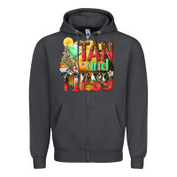Smoke tan and tipsy Zipper Hoodie - texasbilliewilder