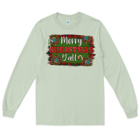 Matcha Merry Christmas Y'all Long Sleeve Tee - RanaPortraitStore